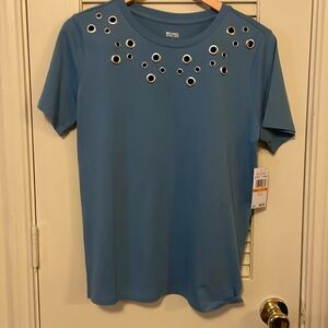 Michael kors blueberry shirt size S